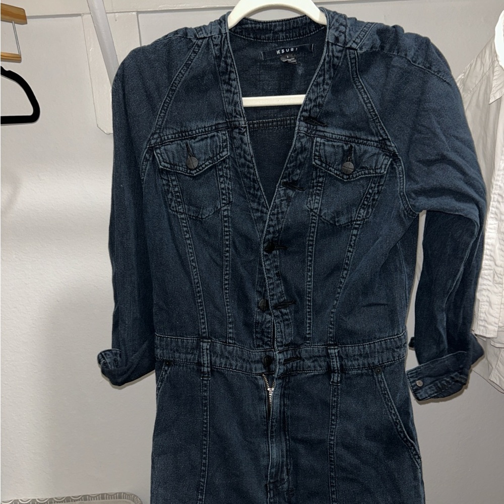 Ksubi washed black Denim Jacket